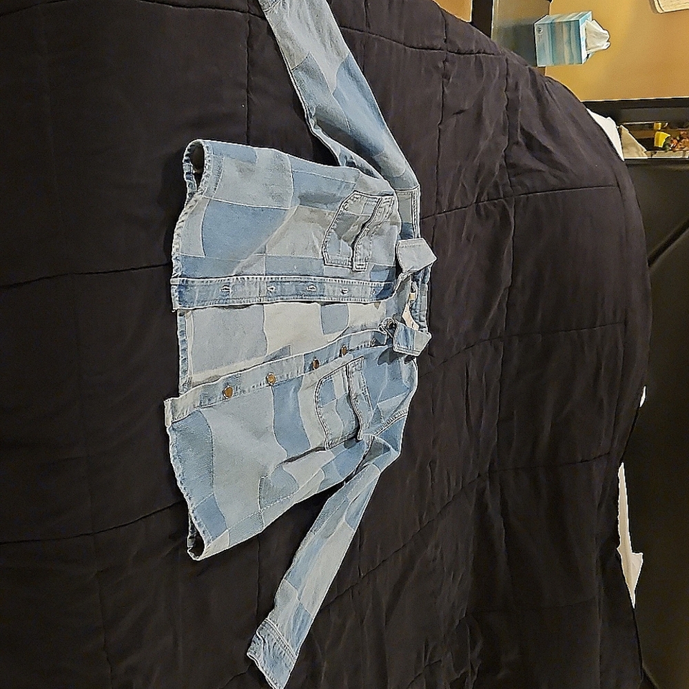 Patchwork Denim Jacket - Picture 2 of 3